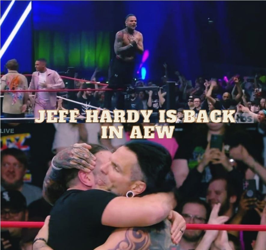 Jeff Hardy makes a comeback to AEW